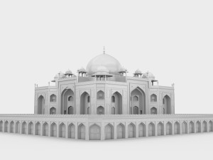 Humayun Tomb 3D 모델