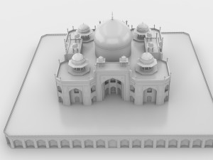 Humayun Tomb 3D 모델