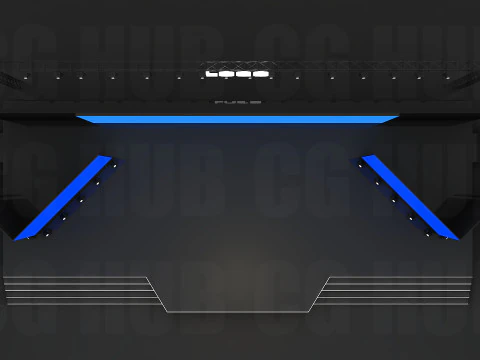 Event stage design 3D Model