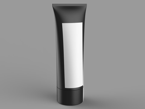 Cosmetic Packaging Tube 3D Model