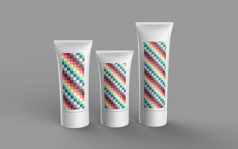 Cosmetic Packaging Tube 3D-Modell .c4d .max .obj .3ds .fbx .stl .blend 