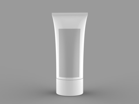 Cosmetic Packaging Tube 3D-Modell