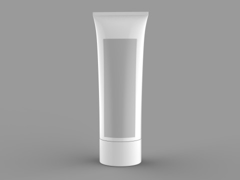 Cosmetic Packaging Tube 3D-Modell
