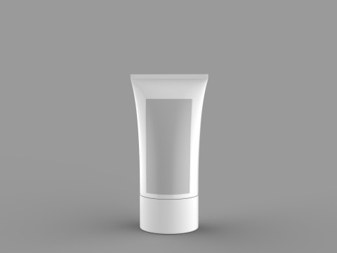 Cosmetic Packaging Tube 3D-Modell