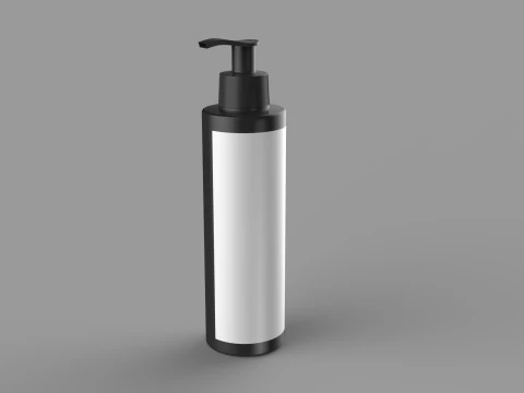Cosmetic Bottles 3D Model