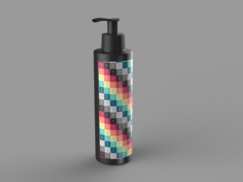 Cosmetic Bottles 3Dモデル