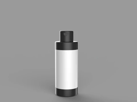 Cosmetic Bottles 3D Model