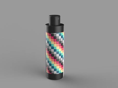 Cosmetic Bottles 3Dモデル