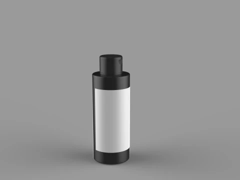 Cosmetic Bottles 3D Model