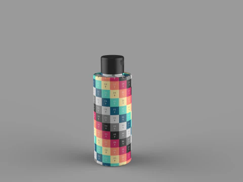 Cosmetic Bottles 3D Model