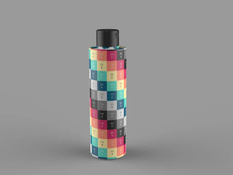Cosmetic Bottles 3D Model