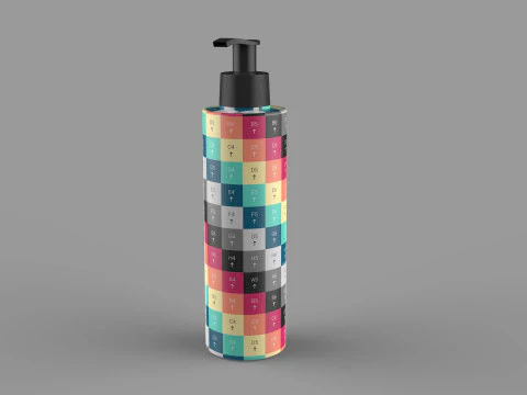 Cosmetic Bottles 3D Model