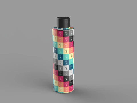 Cosmetic Bottles 3D Model