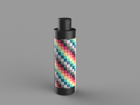 Cosmetic Bottles 3Dモデル