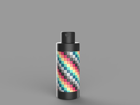 Cosmetic Bottles 3Dモデル