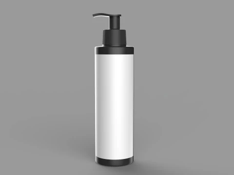 Cosmetic Bottles 3D Model