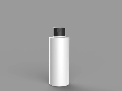 Cosmetic Bottles 3D Model