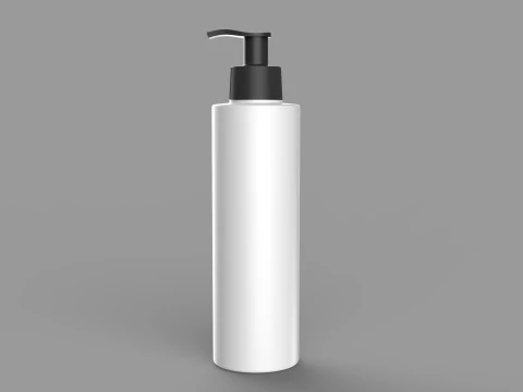 Cosmetic Bottles 3D Model