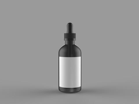 Cosmetic Bottles 3D मॉडल