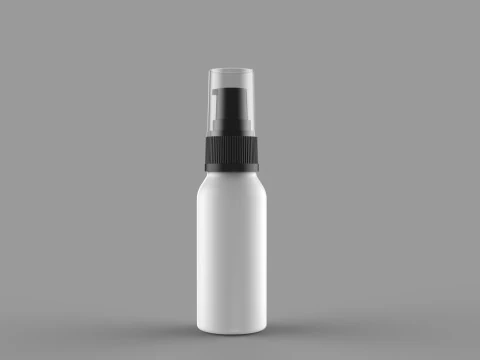 Cosmetic Bottles 3D Model