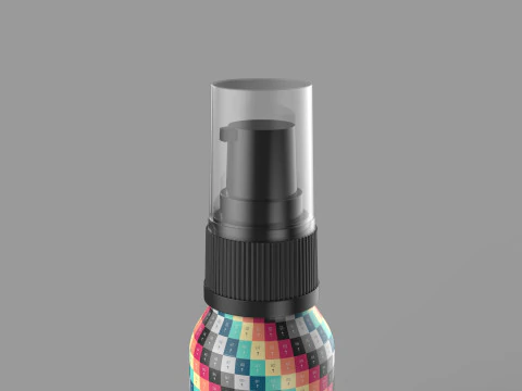 Cosmetic Bottles 3D Model