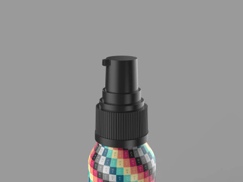 Cosmetic Bottles 3D Model