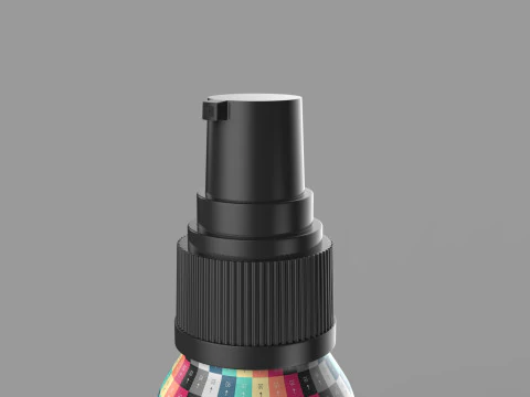 Cosmetic Bottles 3D Model