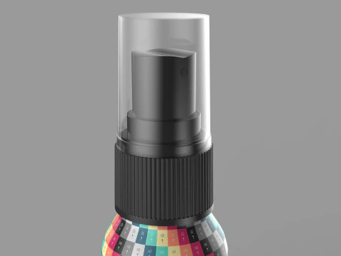 Cosmetic Bottles 3D Model