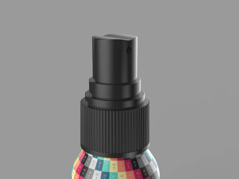 Cosmetic Bottles 3D Model