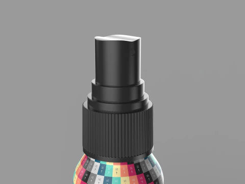 Cosmetic Bottles 3D Model
