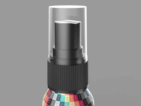 Cosmetic Bottles 3D Model