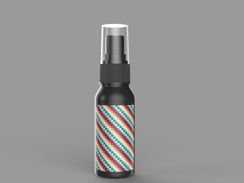 Cosmetic Bottles 3D मॉडल