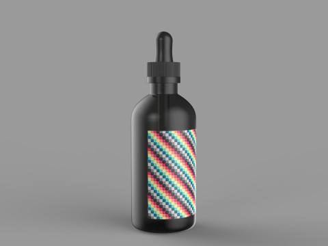 Cosmetic Bottles 3D मॉडल