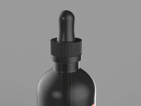 Cosmetic Bottles 3D Model