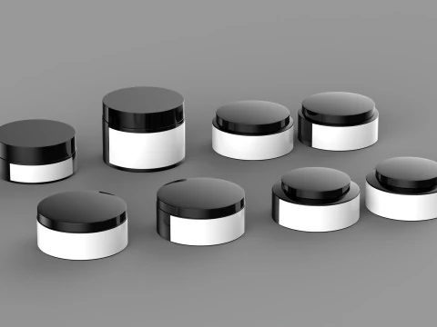 포장용기 3D 모델