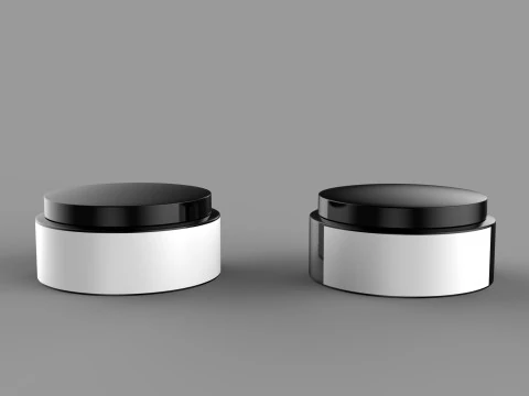 포장용기 3D 모델