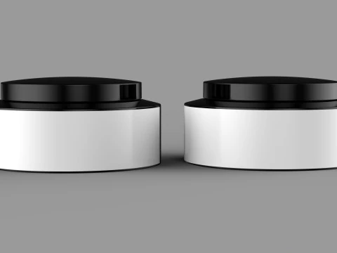 포장용기 3D 모델