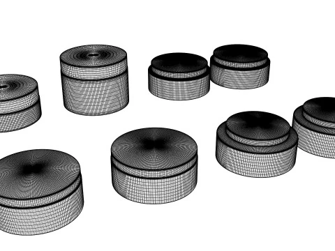 포장용기 3D 모델