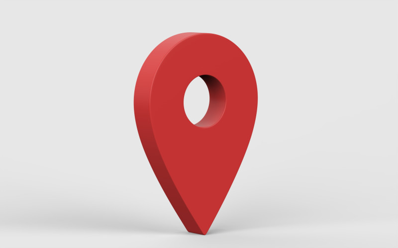 Map Pointer Modèle 3D .c4d .max .obj .3ds .fbx .stl .blend 