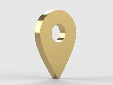 Map Pointer 3D 模型