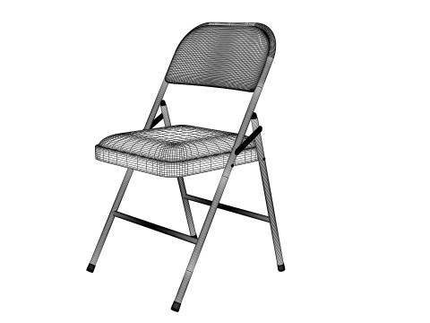 Foldable Chair 3D 모델
