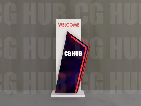 Event stage design 3D Model