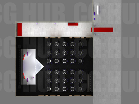 Event stage design 3D Model