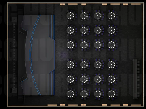 इवेंट स्टेज डिज़ाइन 3D मॉडल