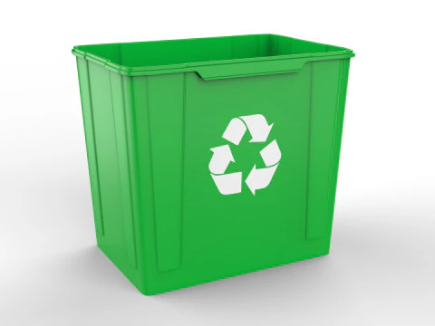 Riciclare la cassa Modello 3D