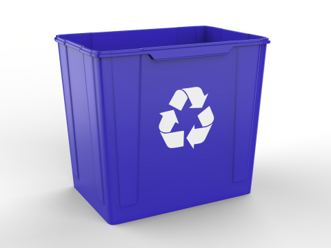 Recycle Crate Model 3D