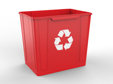 Recycle Crate Model 3D