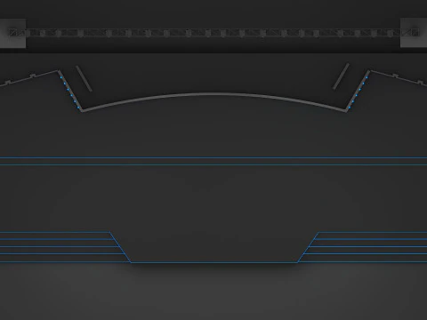 Event stage design 3D Model