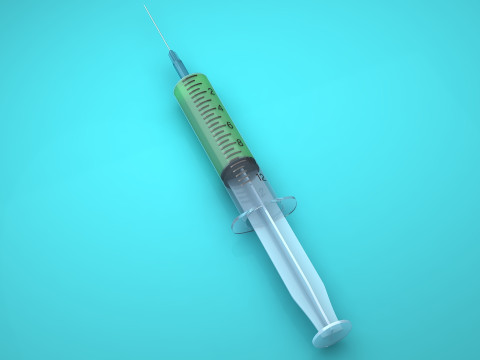 Syringe Model 3D