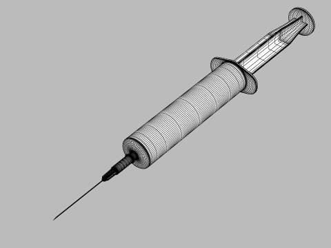 Syringe Model 3D